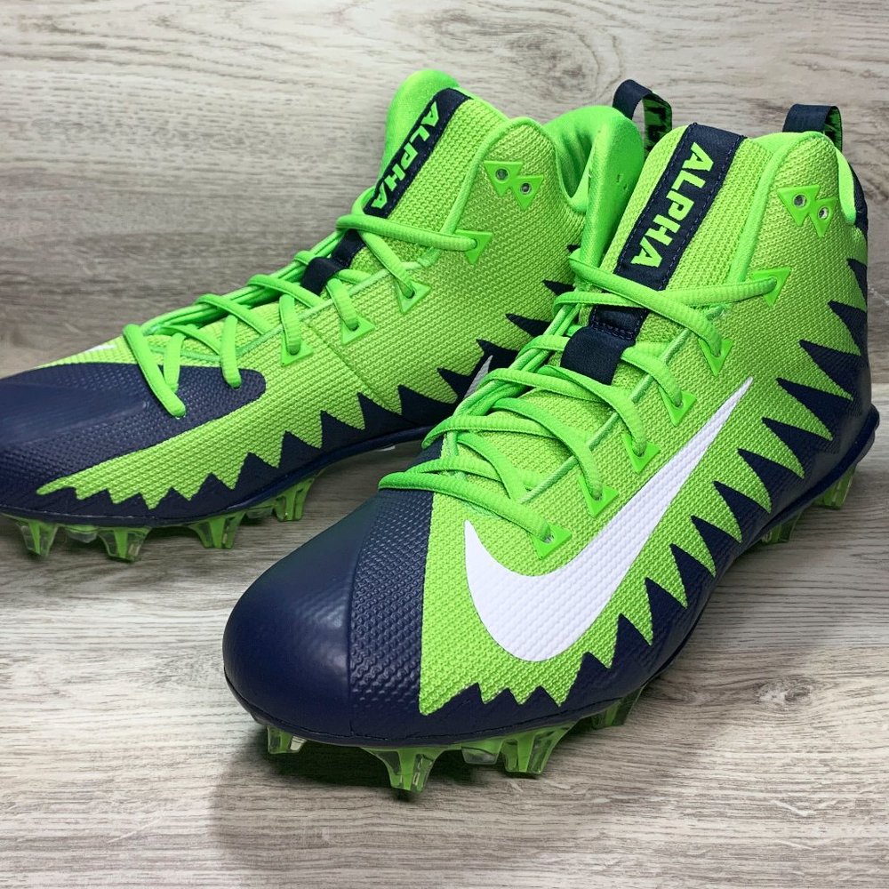 Nike Alpha Menace Elite TD Grip Navy Blue/Green